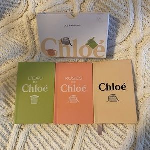 Authentic Chloe notebooks